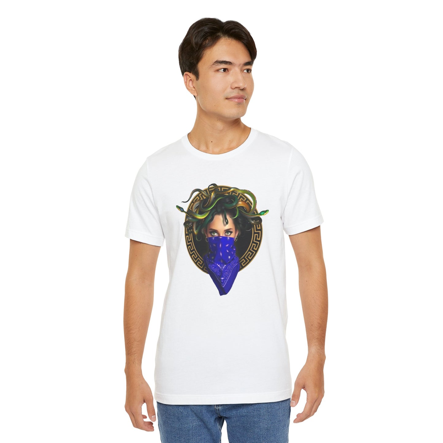 Blue Medusa T-Shirt