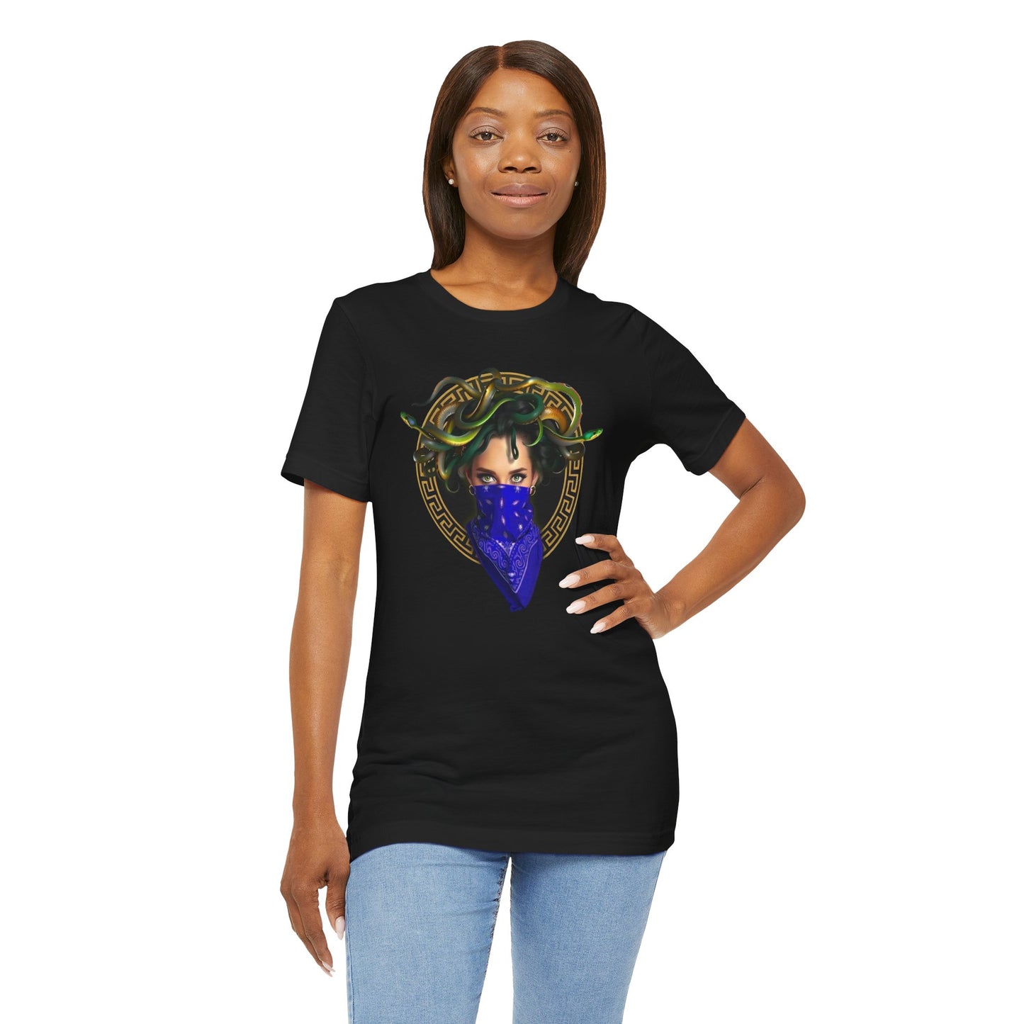 Blue Medusa T-Shirt