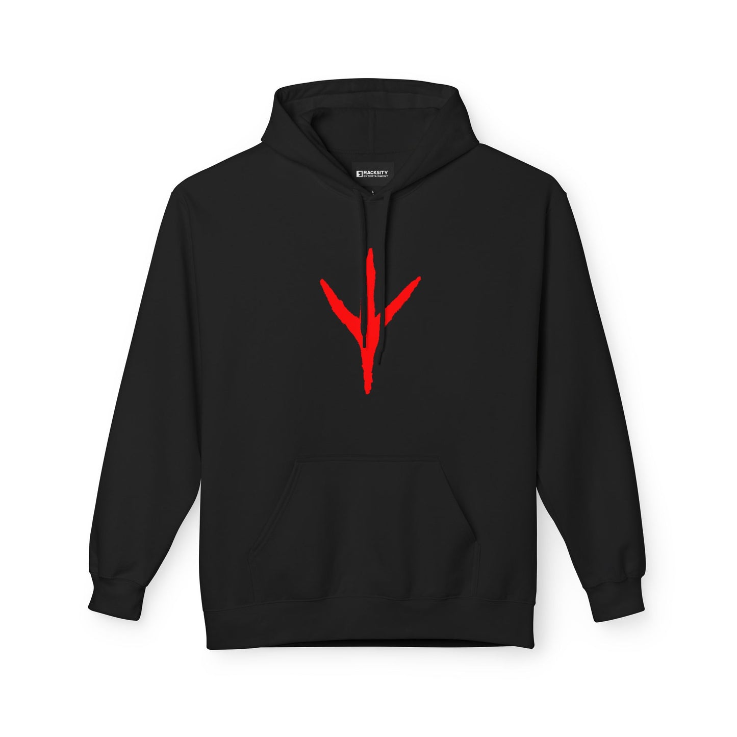 Black Rooster Logo Hoodie